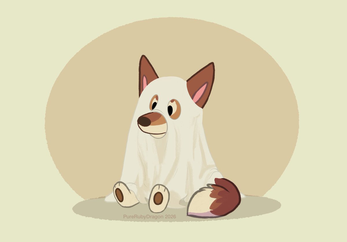 PureRubyDragon's tweet photo. A little sheer ghost I drew last year I reworked into a YCH! Link below for Kofi if you  want one! https://t.co/RW9ElFO5wZ