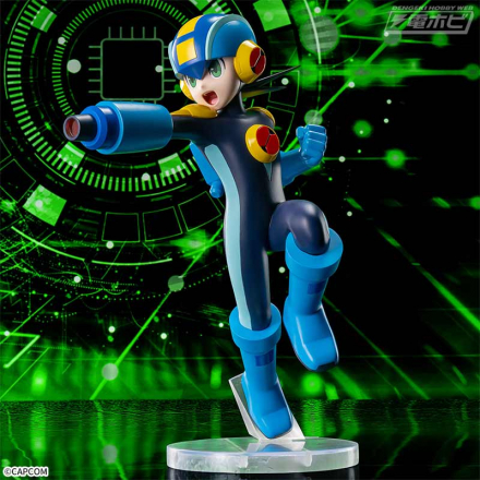 hobby_magazine's tweet photo. 【昨日の話題】「ロックマン.EXE」が #セガプライズ からフィギュア化！ゲームパッケージに描かれたロックバスターを構えた凛々しいアクションポーズを再現!!

https://t.co/cHLzfBhNBs

#ロックマンエグゼ https://t.co/83YJLCwFgP