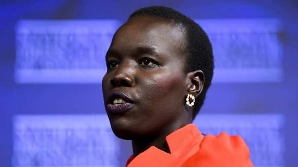 Matt_Camenzuli's tweet photo. Nyadol Nyuon a refugee advocate plans to leave Australia, because she finds it disgustingly racist.

But now wants to raise $150k on GoFundMe to rest and recuperate for a year.

Further relying on the generous support of Australians even as she shames us.

GoFundYourself. https://t.co/zrZ1gkOLgb