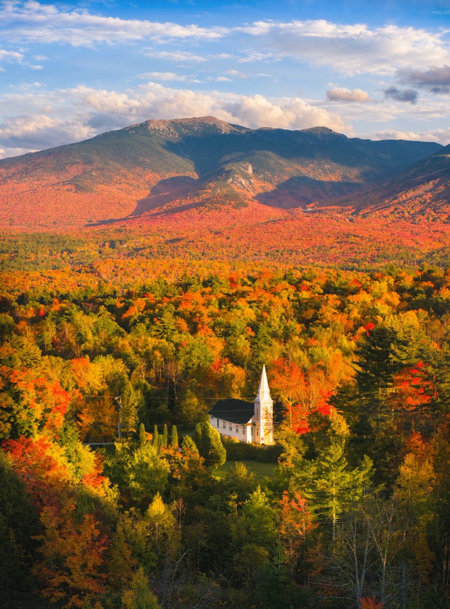 KJP's tweet photo. God’s Country looking heavenly.  Sugar Hill, NH today https://t.co/F9CluAa5kO