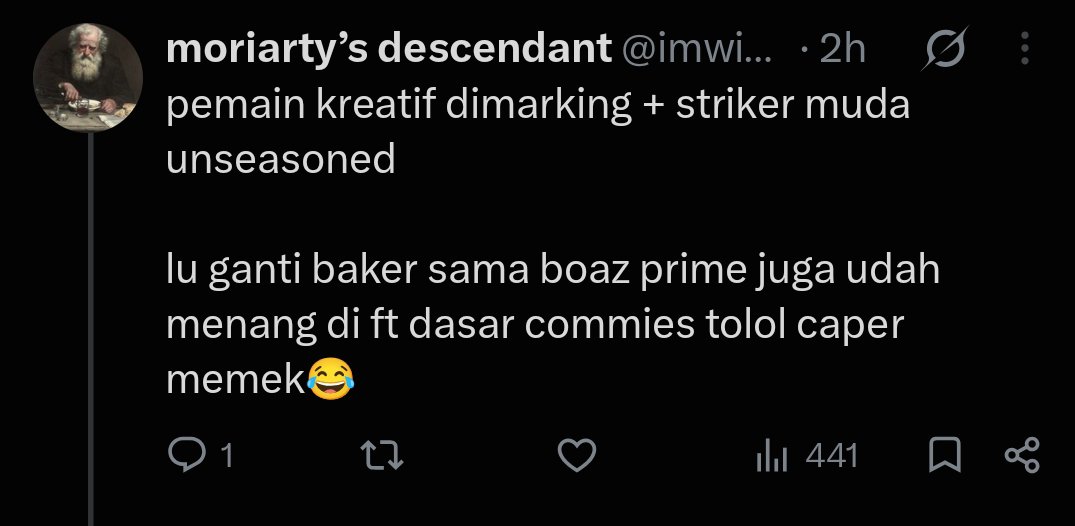 imwizardrick's tweet photo. @fuckmyexxx lagian gw awalnya cuma highlight komentar lu soal gamenya wokwok😂 https://t.co/tWPGM5LGR2