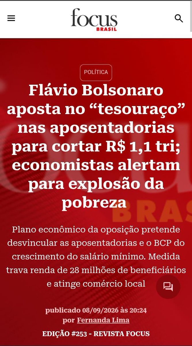 Alexand92840726's tweet photo. Você que é aposentado sabe o que farão com sua aposentadoria?
Irão triturar como na Argentina!
Cai no golpe quem quer!

#AposentadoriaJusta 
Justiça Social
Ministro Fachin Paute ADI 6254
MEU VOTO É LULA https://t.co/Jt7VzsesdV