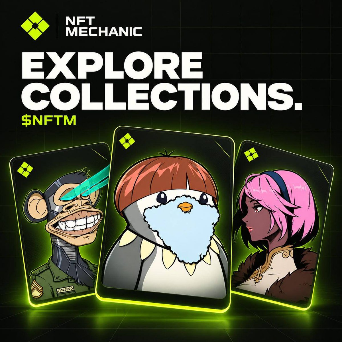 NFT_Mechani's tweet photo. Not every collection is worth your attention.

NFT Mechanic brings collections into one place so you can discover what stands out, follow what matters, and act when you’re ready. https://t.co/BiJScVJUFI