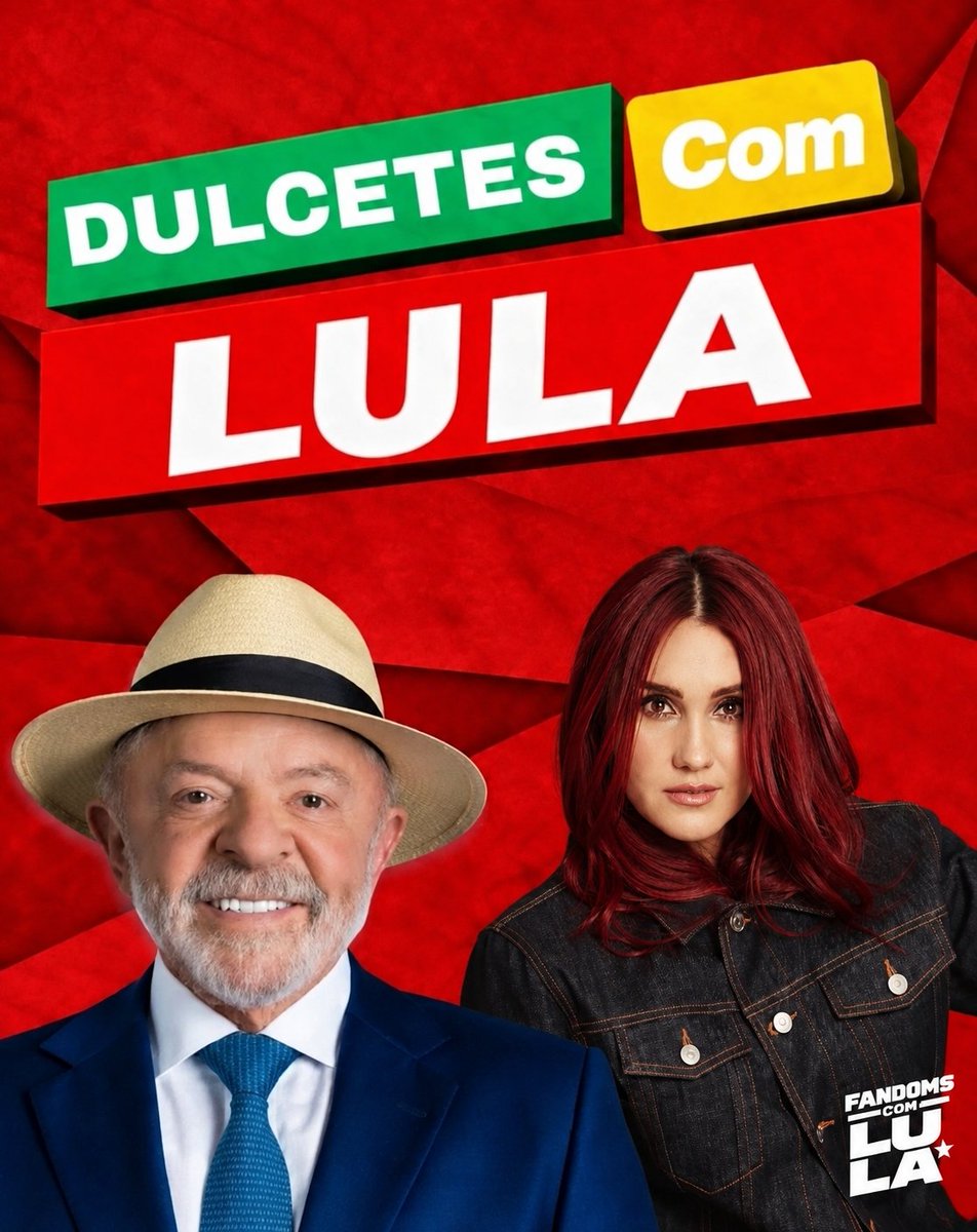dulcemariamidia's tweet photo. Dulcetes estão com Lula! 

Seguimos juntos, defendendo um Brasil mais justo para todos. #FandomsComLula 

O SEGUNDO TURNO É LULA! ⭐️❤️ https://t.co/6nJFncbbsv
