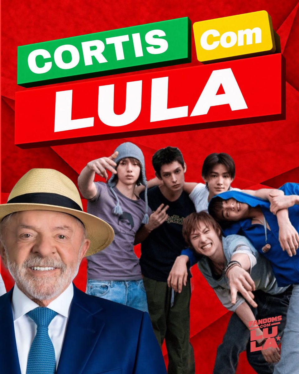 CORTISBRASIL's tweet photo. É LULA NO SEGUNDO TURNO! ⭐️❤️
#EleNão #Eleições2026 #FandomsComLula https://t.co/MrdBbwZfZv