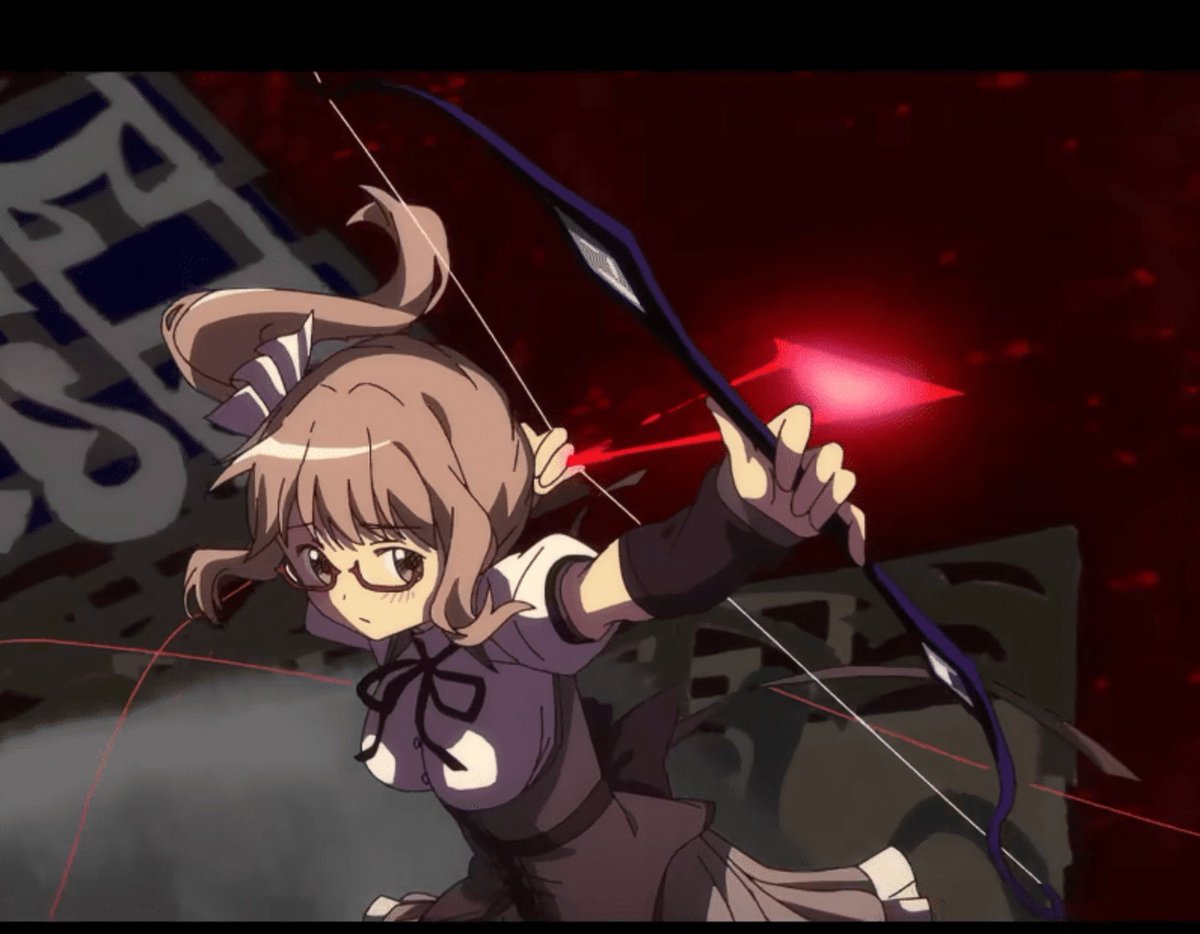 Lolo_la11's tweet photo. Ella es como si Homura y Madoka hubieran tenido un hija
El arco y flecha, los anteojitos, el esquema gris
Ella la vio y le dijo a Kubey que le cree su lovechild https://t.co/EGgJSGzrJV