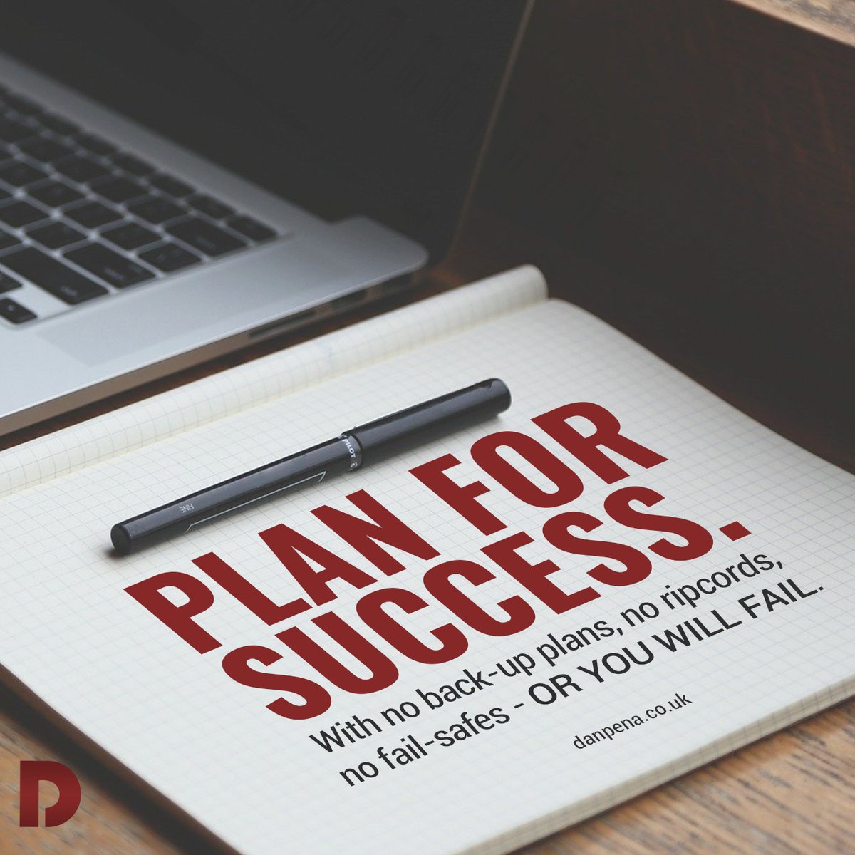 danspena's tweet photo. "Plan for SUCCESS - or you will FAIL!" - Dan Pe¤a https://t.co/jnvQzsjoe5