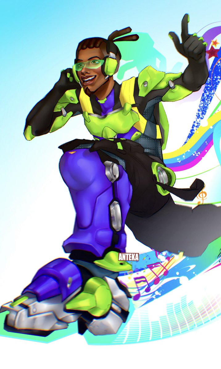 ANTEKA_art's tweet photo. “That’s how you get tinnitus!” - #Lucio from #Overwatch 🐸✨ https://t.co/pcl8srlcJx