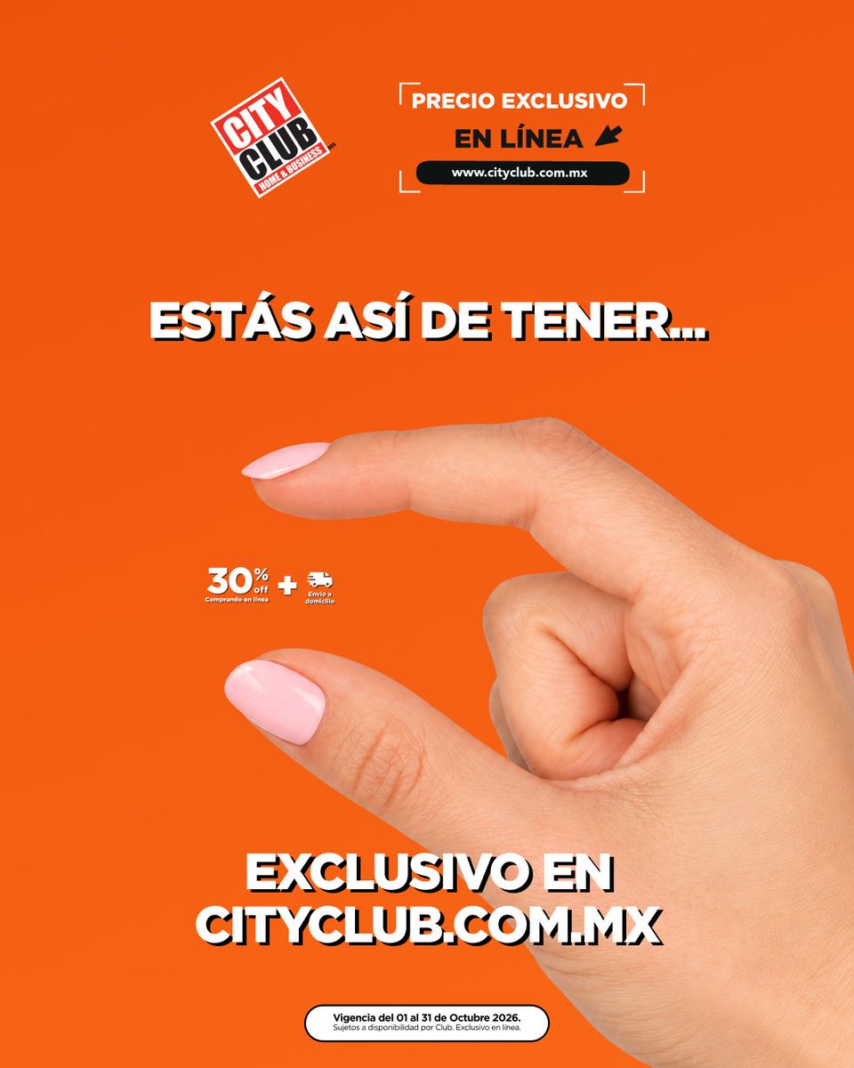 CityClubmx's tweet photo. Los descuentos perfectos para quienes aman remodelar y comprar en línea. 🪞📱 La nueva tarja exterior de Náutica y el espejo LED tienen un 30% de descuento exclusivo en nuestra página o directo en la app City Club. 🌟 https://t.co/jTHhKYkVE1

#CityClub #Clubdeprecios #Nautica #EspejoLED #Compraenlinea