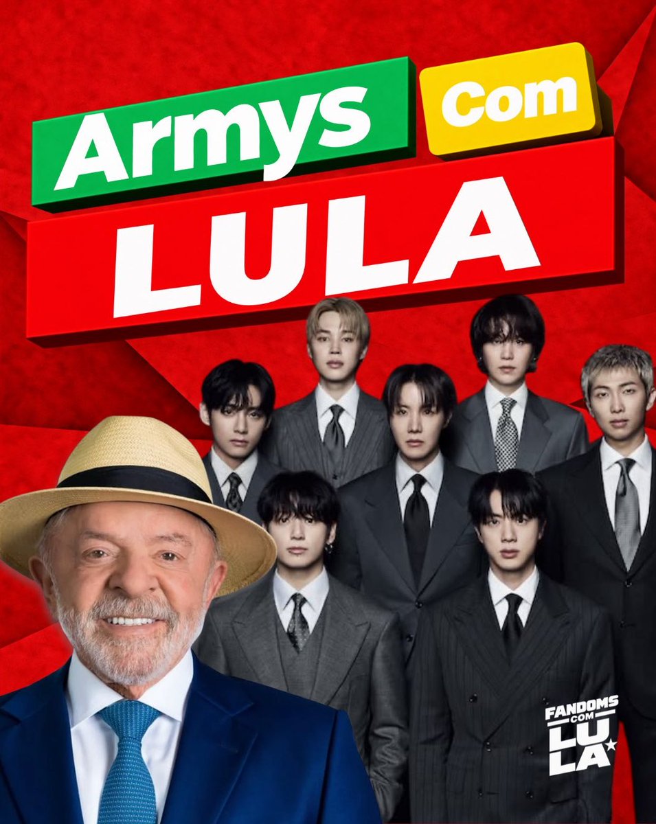 BARMYSTREAM's tweet photo. 📢 COMUNICADO AO B-ARMY ❤️
B-ARMY, como vocês bem sabem, estamos no comecinho do nosso BANGTUBRO.
Ao longo de todo mês, nossos perfis têm planejado inúmeras postagens com conteúdo incentivando o aumento dos streams, metas semanais e conteúdos voltados para os shows em prol de uma recepção calorosa do BTS no Brasil.
Dado o nosso cenário político atual, nosso conteúdo agora será adaptado para também incluir diversas postagens a favor da nossa democracia. Até 25 de outubro estaremos, ininterruptamente, lutando pela soberania nacional.
Àqueles que não concordam com o nosso posicionamento, sintam-se livres para ir. Todas as adms do BARMYSTREAM são 100% #BORALULA nessas eleições e não haverá nenhum conteúdo por aqui contrário a isso.
Aos BASinhos que ficarem por aqui, pedimos apoio e engajamento de vocês para ambos os tipos de postagens. Somos cidadãos brasileiros acima de tudo, e nossa vida nesse país continuará muito depois de os meninos irem embora. No entanto, também somos fãs, e não iremos deixar que esse primeiro turno deplorável destrua as nossas esperanças para o futuro do país e a animação que todos estamos de finalmente poder ver o BTS no Brasil após 7 longos anos de espera.
Contamos com vocês para ARIRANGAR BEM VERMELHO ao longo de todo esse mês: nos posts, nos charts, nas ruas, nas urnas.
⏯️ Playlists: https://t.co/y6cVUq54p4
#BANGTUBRO
#ARMYScomLULA
#FandomsComLULA
SEGUNDO TURNO É LULA