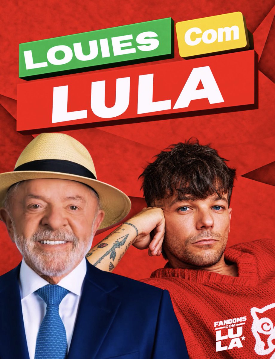 ltbrnews's tweet photo. SEGUNDO TURNO É LULA ❤️⭐️

A fé no futuro tem que ser inabalável. Não existe ser Louie e ser de direita! Vamos fazer história. 
#FandomsComLula https://t.co/rrdUN2qPl2