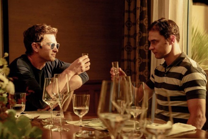 ByClaytonDavis's tweet photo. Luca Guadagnino's "Artificial" tells the true story of the five days in November 2023 when humanity probably had its last real shot at survival, and blew it because of money and small-dick tech bros. We are so cooked. All that aside, it's Guadagnino's best film in a decade, with Andrew Garfield and Yura Borisov soaring to new heights. Loved it. #Artificial