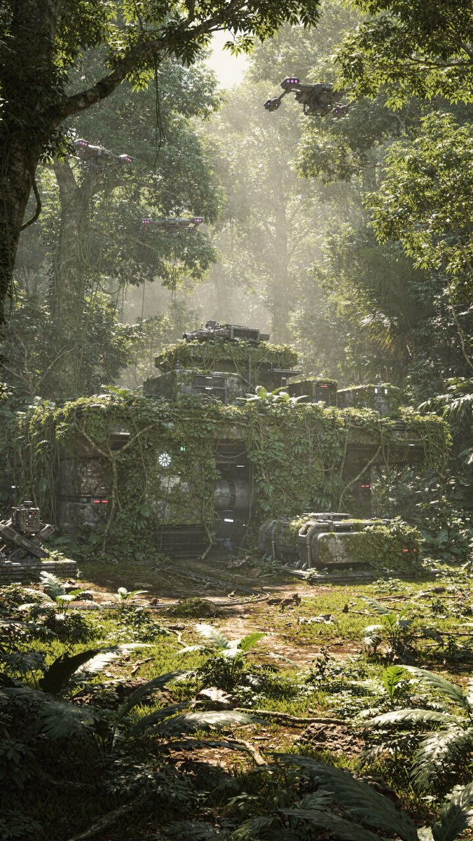 wallpaper_fm's tweet photo. In the lush canopy, ancient sentinels glided silently, guardians of verdant secrets untold.

#Wallpapers #Wallpapers4k #JungleMystery #AncientGuardians #HiddenRealm #NatureAndMachine #SilentSentinels https://t.co/e2f0UQD8pr