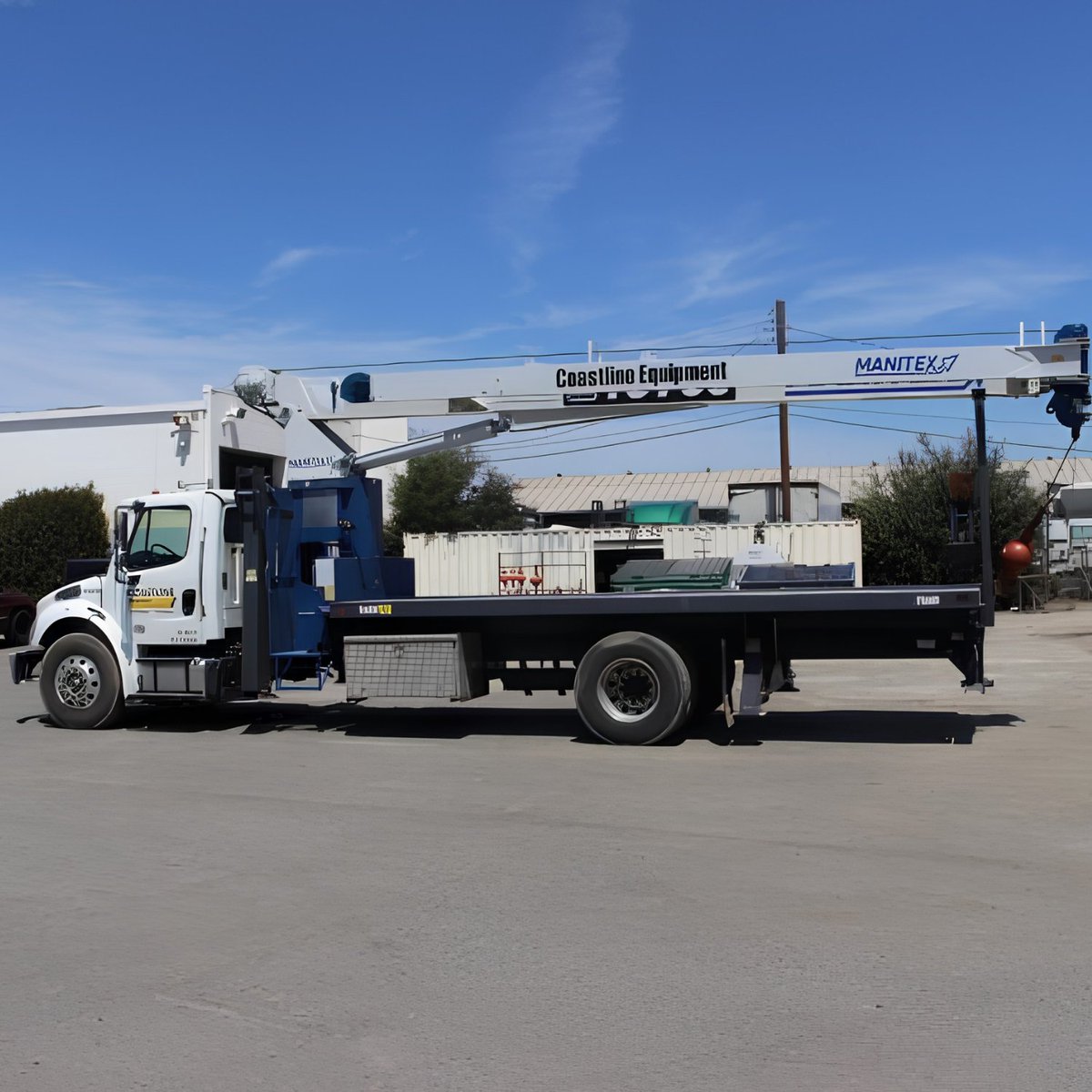 CraneTraderPub's tweet photo. 🚛Crane capability, road-ready.
This 2024 Manitex 1970C mounted on a Freightliner Business Class M2 106 combines mobility and lifting power in one package.
Take a closer look on CraneTrader!👀https://t.co/Dq8R8kKozH
#MountedBoom #Manitex #Freightliner https://t.co/Hn5abqiqMf