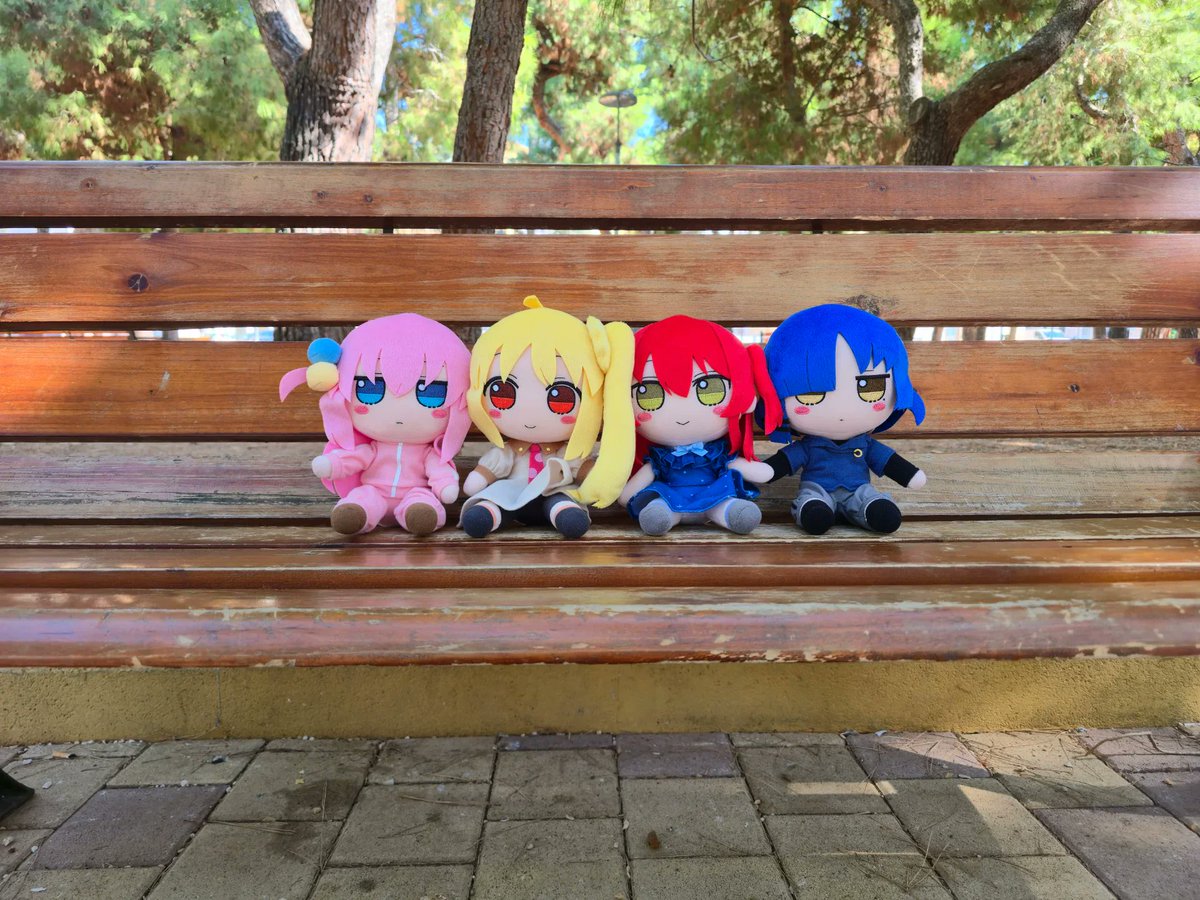 fumoshare's tweet photo. Fumo of the Day!

felt just shared a new Fumo photo featuring Nijika Ijichi, Ryo Yamada, Hitori Gotoh, Ikuyo Kita on https://t.co/jzjcuSMPle!

"Kessoku band!"

#fumooftheday #forest #park #outside #chilling #nature #fumo #fumofumo #fumoposting #touhou #東方Project #ふもふも https://t.co/0QR1Kph9A7
