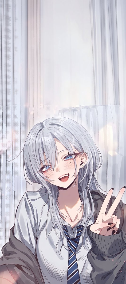 OUISSAM__37's tweet photo. 🐺 WALLPAPER 4K ver  •  Haimiya🩶

MANGA: Haimiya Senpai wa Kowakute Kawaii

────🤍🐺🤍────
#灰宮先輩は怖くてかわいい
────🤍🐺🤍──── https://t.co/kzkGJvCtkG