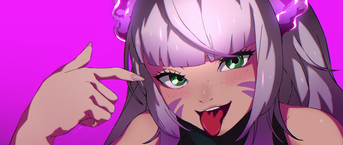 KribbyVT's tweet photo. Baka~ 
I love this art so much, what do you think? 

🎨 by @ImagiChan https://t.co/lTd8RYI8VD