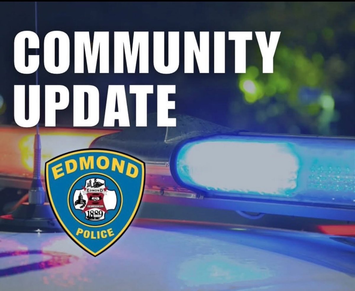 EdmondPD's tweet photo. Earlier today, Edmond officers responded to the McDonald’s parking lot near Santa Fe High School following reports of an altercation involving a 16-year-old male who was reportedly holding a machete and threatening another male.
Officers located the suspect vehicle nearby, stopped the vehicle, and identified one of the occupants as the suspect. He was taken into custody and arrested for assault with a deadly weapon.
Due to the close proximity to Santa Fe High School, the school was placed in secure mode as a precaution. The altercation was isolated and stemmed from an earlier fight between the suspect and victim. There is no indication of an ongoing threat to the school or surrounding community.