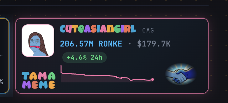 RonkeOnRon's tweet photo. You can now fully trade $CAG  on https://t.co/5rBxoaFjkJ! 

@thetickeriscag https://t.co/qC5dh5YOVy