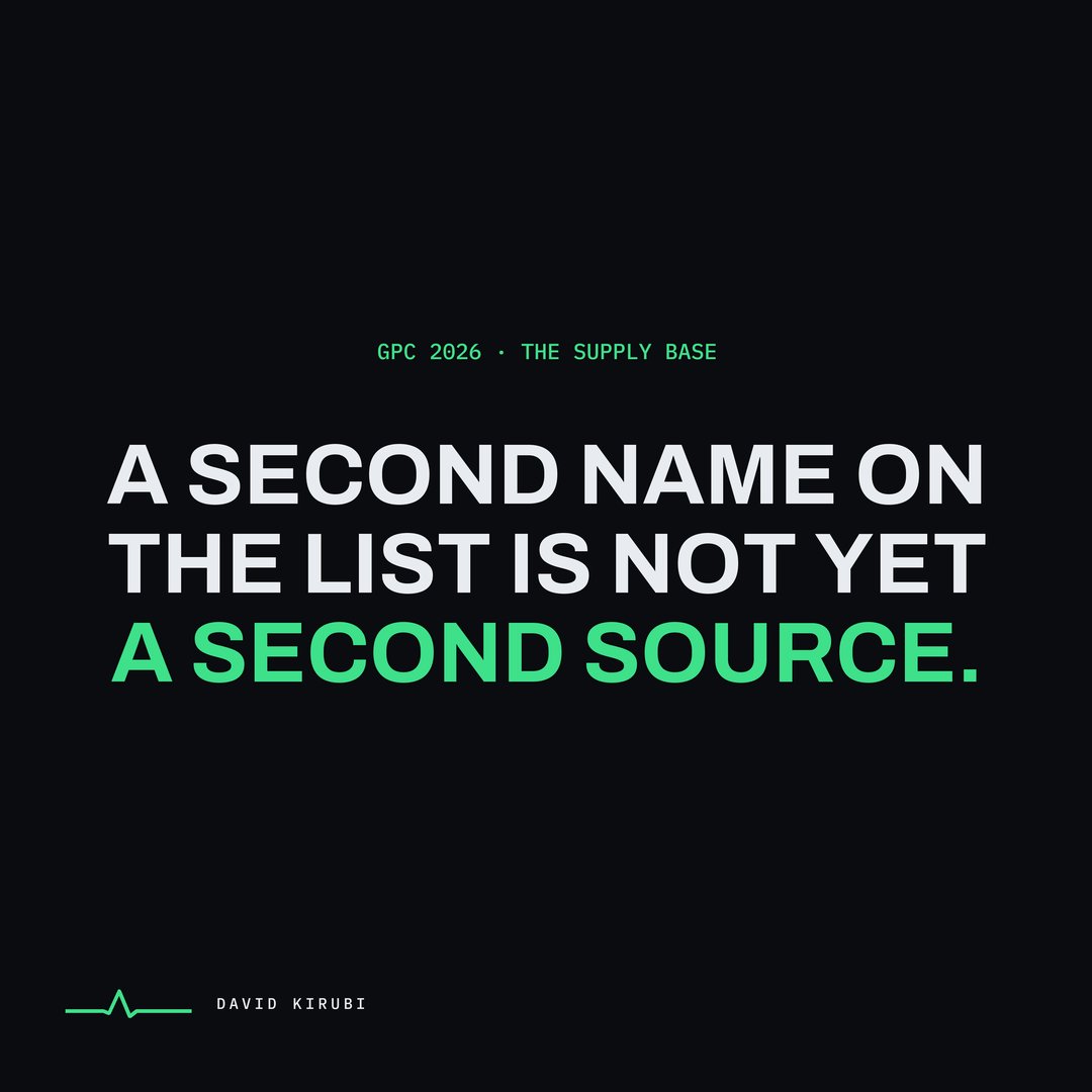 KirubiD's tweet photo. A second name on the list is not yet a second source.

Follow the road to GPC 2026 · October 27 · Hurst, Texas.

#QualifiedCapacity #DefenseIndustrialBase https://t.co/Q67SqjcqP5
