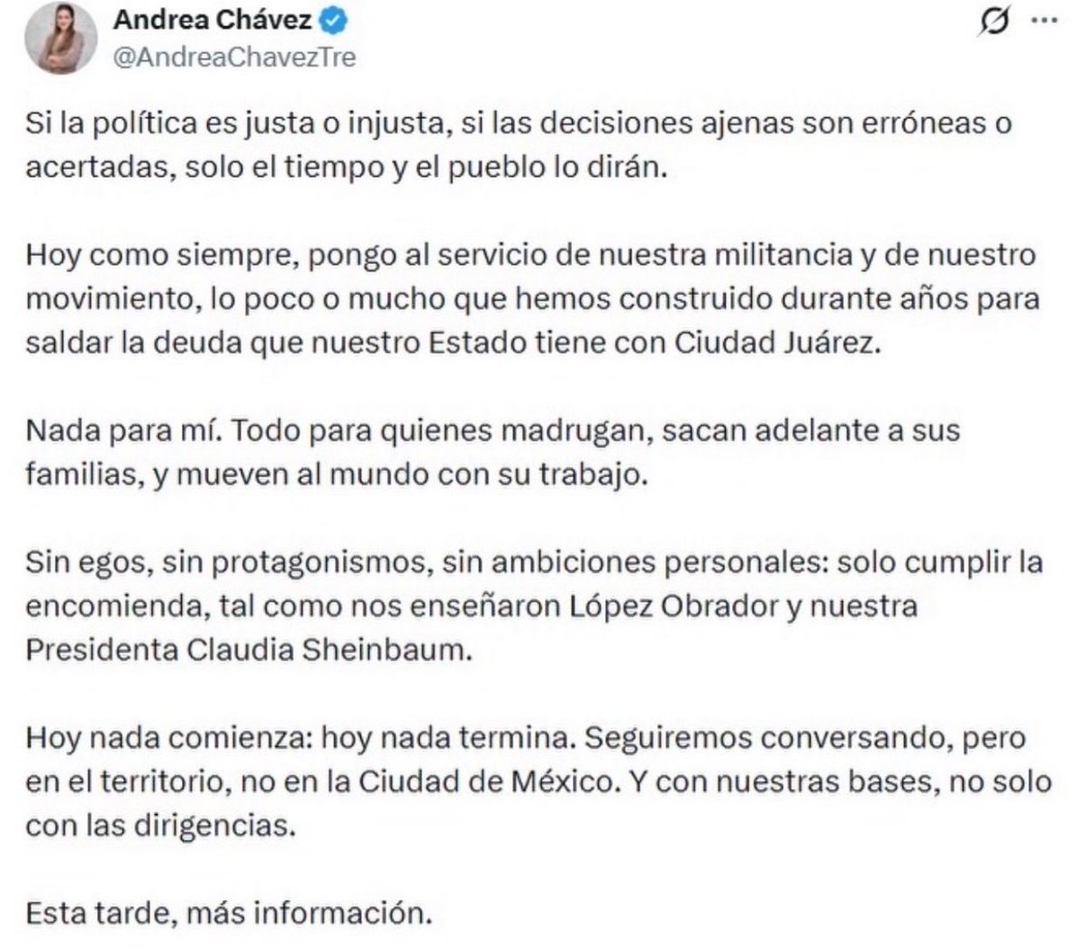 PelonGomis's tweet photo. Andrea Chávez no abandonó sus sueños... ¡Los municipalizó! https://t.co/NRiLLA3G6A