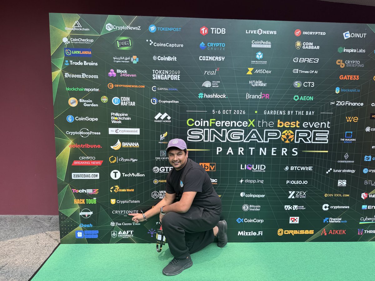 vaibhavvali's tweet photo. What a legendary day! Ups and downs and this is just the first official day of #token2049 #tokenweek https://t.co/qIcA3bQU2d