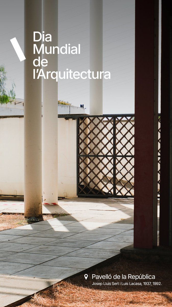 aadipa_coac's tweet photo. Avui, Dia Mundial de l’Arquitectura, reivindiquem la necessitat de reconèixer i preservar el nostre patrimoni contemporani.

El Pavelló de la República, projectat per Sert i Lacasa el 1937 a París, ens recorda que l’arquitectura ens permet reconstruir i mantenir viva la memòria. https://t.co/ivFjfLDJ7n