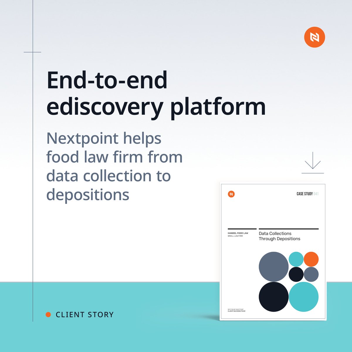Nextpoint's tweet photo. 💡 Case Study Spotlight: End-to-End eDiscovery

When Handel Food Law PLLC faced an expedited discovery request, Nextpoint helped the firm collect, review &amp; produce documents in less than a week.

See how Nextpoint helped the firm win their case: https://t.co/QHOdW6Q7HV https://t.co/0ZnB1rwG1J