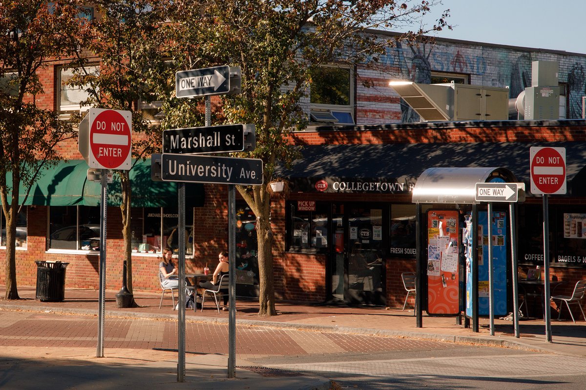 dailyorange's tweet photo. The block of Marshall Street between Walnut Avenue and Comstock Avenue will close for utility work from Tuesday to Friday, per a release from Syracuse University. Cars can access Haven Hall through Ostrom Avenue instead of Marshall Street.

https://t.co/9q5P8r2kO8 https://t.co/SR1ZROHL9B