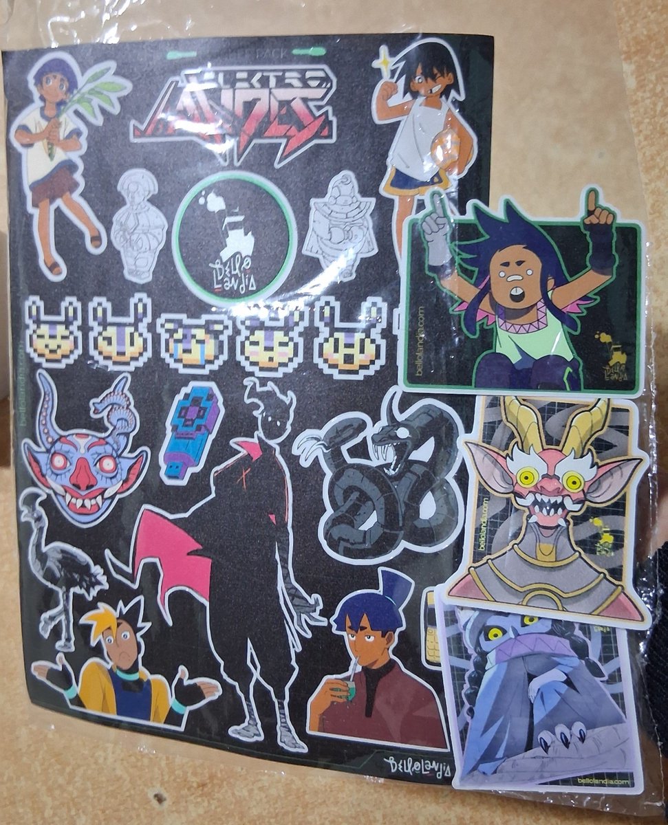 ValuInTheClouds's tweet photo. Hablando de eso, miren que lindos que son los stickers 😭 si son de Argentina los invito a considerar apoyar al estudio comprando merch de #ElectroAndes https://t.co/PeEbLbe2tG