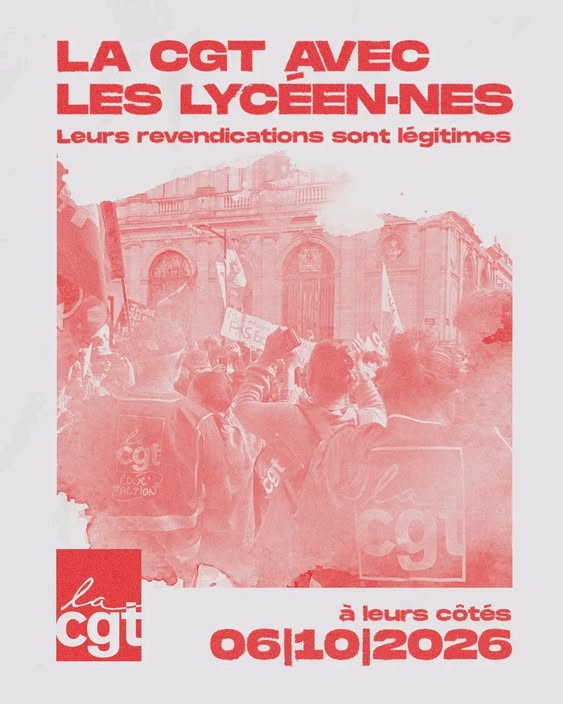 laCGT44's tweet photo. Mardi 6 octobre :
Saint-Nazaire = Rdv à 10h devant la Cité Scolaire lycée Aristide Briand puis manifestation jusqu'à la sous-préfecture
Nantes = 10h au miroir d'eau
Ancenis = 10h station Loti
Savenay = 7h30 Lycée Jacques Prévert
Blain : 7h lycée Camille Claudel https://t.co/F5IS3isevH