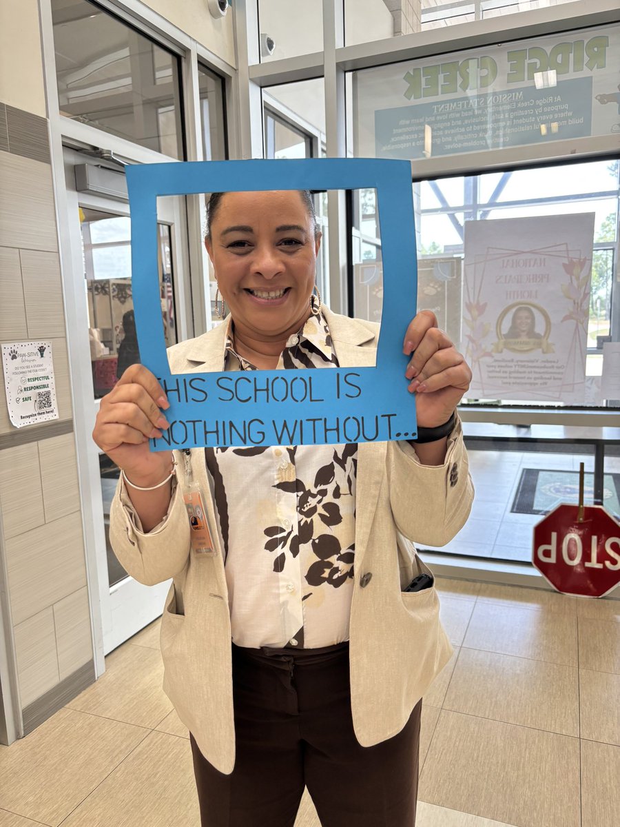 PtaRidge's tweet photo. ππ Happy National Principals Month to our courageous leader, Ms. Simmons! πΎ
Thank you for your vision, dedication, and commitment to helping our #CubCommUNITY grow and succeed. RCE is grateful for your leadership, and we appreciate all you do! ππ½ #RCEPTA https://t.co/TmMg80f3WK