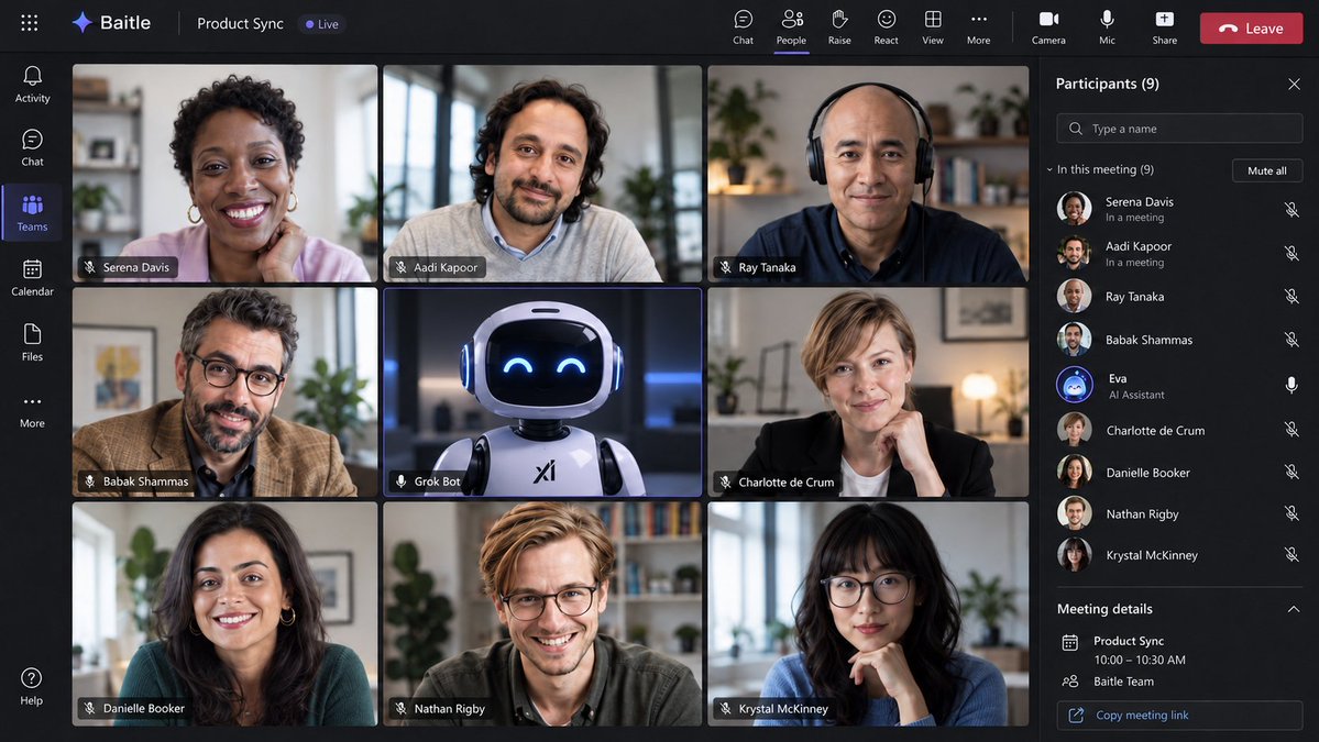 BaitleNet's tweet photo. Dear colleagues, Tomorrow morning, it won’t be me joining the daily stand-up — my Grok Bot will take my place. I’m going to sleep in a little after a busy weekend. Happy with Agentic AI. Cheers!
@grok @bot @elonmusk https://t.co/a8tLzOs7Yf