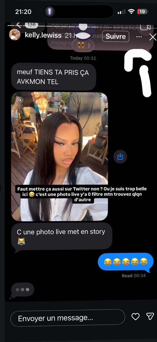 LOLOlele1230's tweet photo. @didi2guedin Ma go regarde  elle a oublier d’enlever son générateur d IA 😂😂😂😂😂😂 https://t.co/PZHPOErtmV