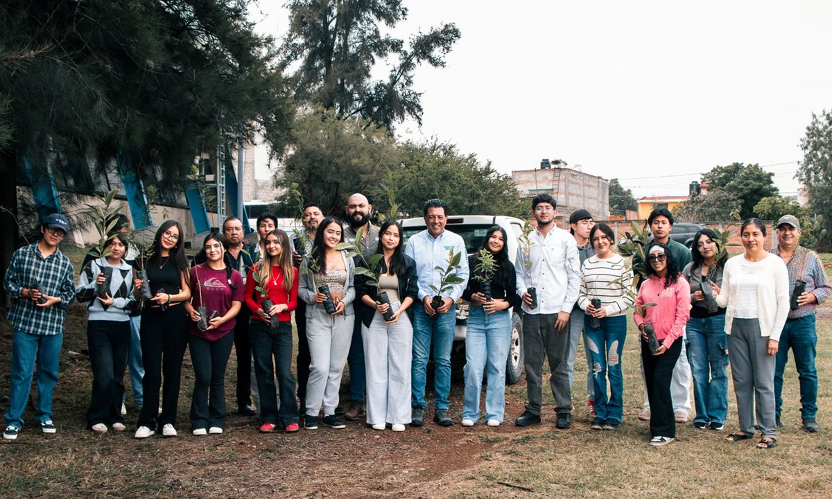 conoce_max's tweet photo. @UTSanJuan  impulsó la creación del “Microbosque Miyawaki Universitario”.
https://t.co/65OVIlfTK7 https://t.co/DcUiPWQefK