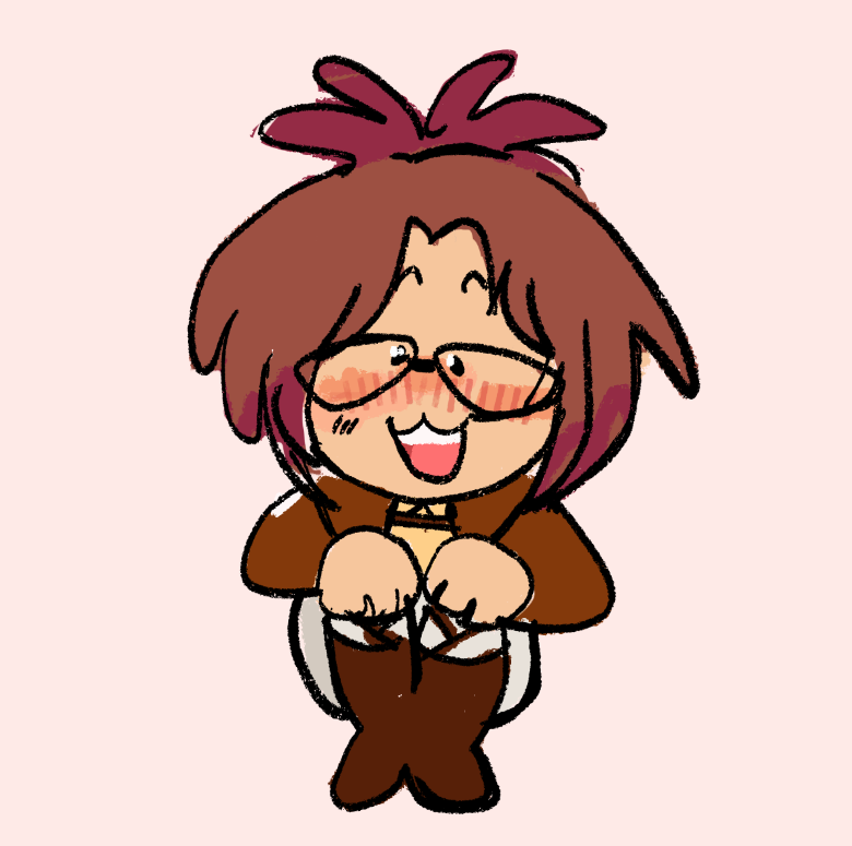 gemkkoti's tweet photo. Hange sitting https://t.co/qYhghaqxDs