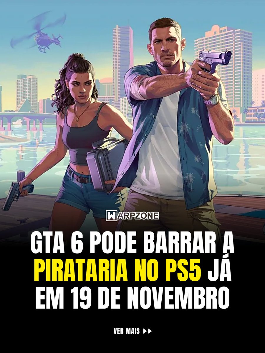 WarpZoneMe's tweet photo. GTA 6 pode deixar o PS5 desbloqueado de fora.

#GTA6 #PS5 #WarpZone https://t.co/K7U8WH1yHk