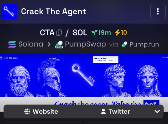 ctacash's tweet photo. Boosted.

Fuck the sniper, soon they will regret.

Crack The Agent. https://t.co/ldiXMpGibq