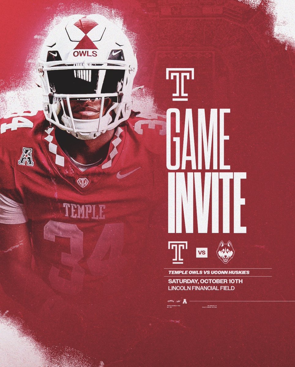 SimonHorta's tweet photo. Thank you @Temple_FB and @CoachFourTUFF  for the invite back.  Sincerely looking forward to getting to The Linc for Homecoming this weekend and meeting with the staff. 💎

@coach_U @CoachEL_COHS @CoachJCuff @Eric_Engle @CoachMikeCOHS @C_Bry2 @CoachBlack_7 @CoachkealJa @CoachRBenj @PRZVicCastillo @EdOBrienCFB