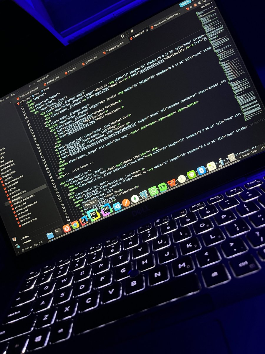 topseen_a's tweet photo. 🚀 Recently built and deployed a website for Tamal Beauty, a beauty business in Birmingham, UK.

From UI/UX to responsive development, I focused on turning a business idea into a functional digital product.

🔗 https://t.co/Vr1v7n0aSX

#SoftwareEngineer #WebDevelopment #React https://t.co/bJKSWeffoV