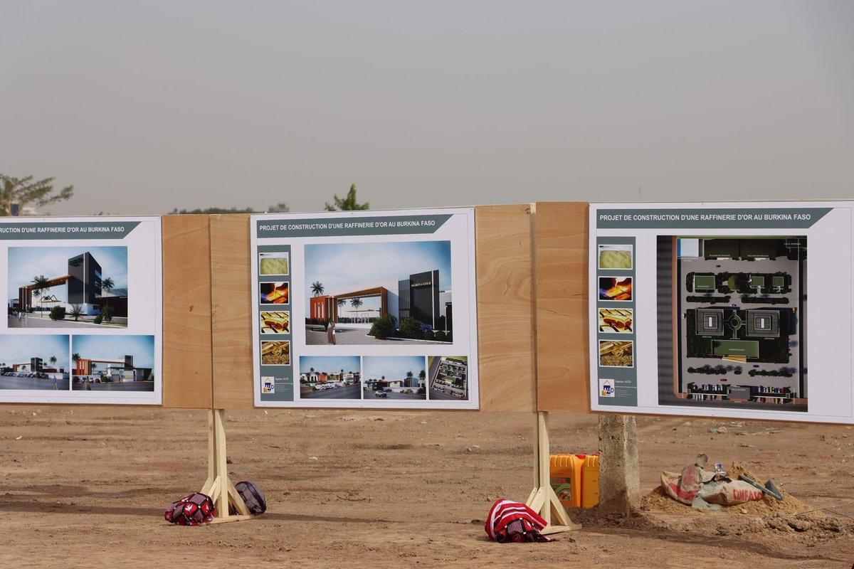 AliceTiagocc's tweet photo. Or : le #BurkinaFaso mise désormais sur la #transformation #localeINDUSTRIE 🇧🇫| RAFFINOR-BF
Avec la mise en service de #RAFFINOR-BF, le Burkina Faso franchit une nouvelle étape dans la transformation locale de son or.
L’objectif : ne plus seulement extraire les richesses nationa https://t.co/Zl2bXzdJbZ