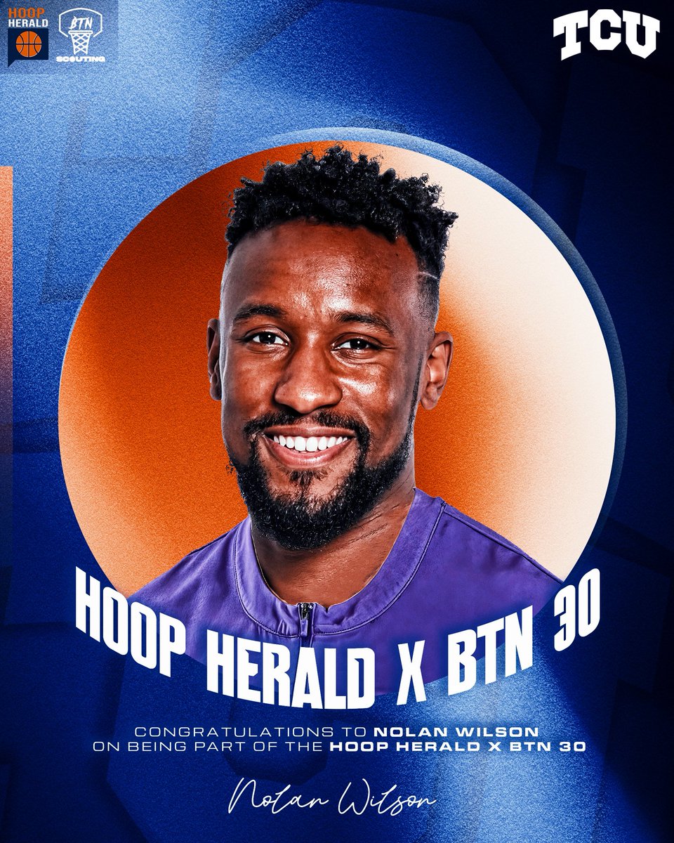 TheHoopHerald's tweet photo. Congratulations to @Coach_NAWilson of @tcuwbb on being part of the 

Hoop Herald X @BTNScouting 30 

Wilson has coached the game at the Highest level making stops in both the NBA and WNBA before settling in at the Power 5 College level with Washington and now TCU 

He is known as an excellent recruiter who is deeply connected in multiple regions in the country - additionally, his strong elite basketball IQ and Coaching ability has put him largely in charge of TCU’s Defensive efforts 

Will be a Head Coach sooner than later 🐸 

#hornedfrogs #tcu #tcubasketball #wnba #womenshoops