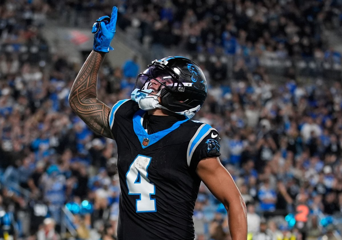 SleeperHQ's tweet photo. TET WENT OFF 🤯

Tetairoa McMillan dropped 45.2 PPR points last night, the highest scoring fantasy performance of the 2026 season.

The last player to score more?

Derrick Henry, 281 days ago. 😳 https://t.co/1MBHBXmxNb