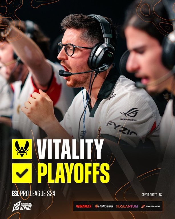 VITLucas_kl7's tweet photo. 3-0 Ronde Suisse RDV à Spodek en Pologne 🇵🇱 #vitwin #VforVictory 
2-0 VS 1Win 
2-1 VS Navi 
2-1 VS Falcons https://t.co/SjTDER4p9N