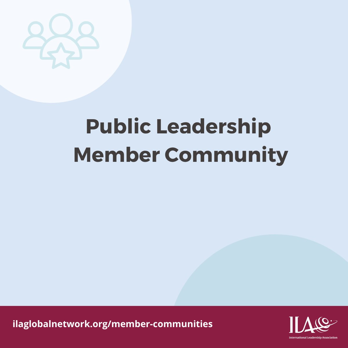 The_ILA's tweet photo. The ILA Public Leadership Member Community connects leaders, scholars, and educators across government, nonprofits, and more to explore the challenges shaping public leadership today. Join us for their Community Dinner on Friday during #ILA2026Global: https://t.co/OHMlED8mFw https://t.co/vb2UrV0id2
