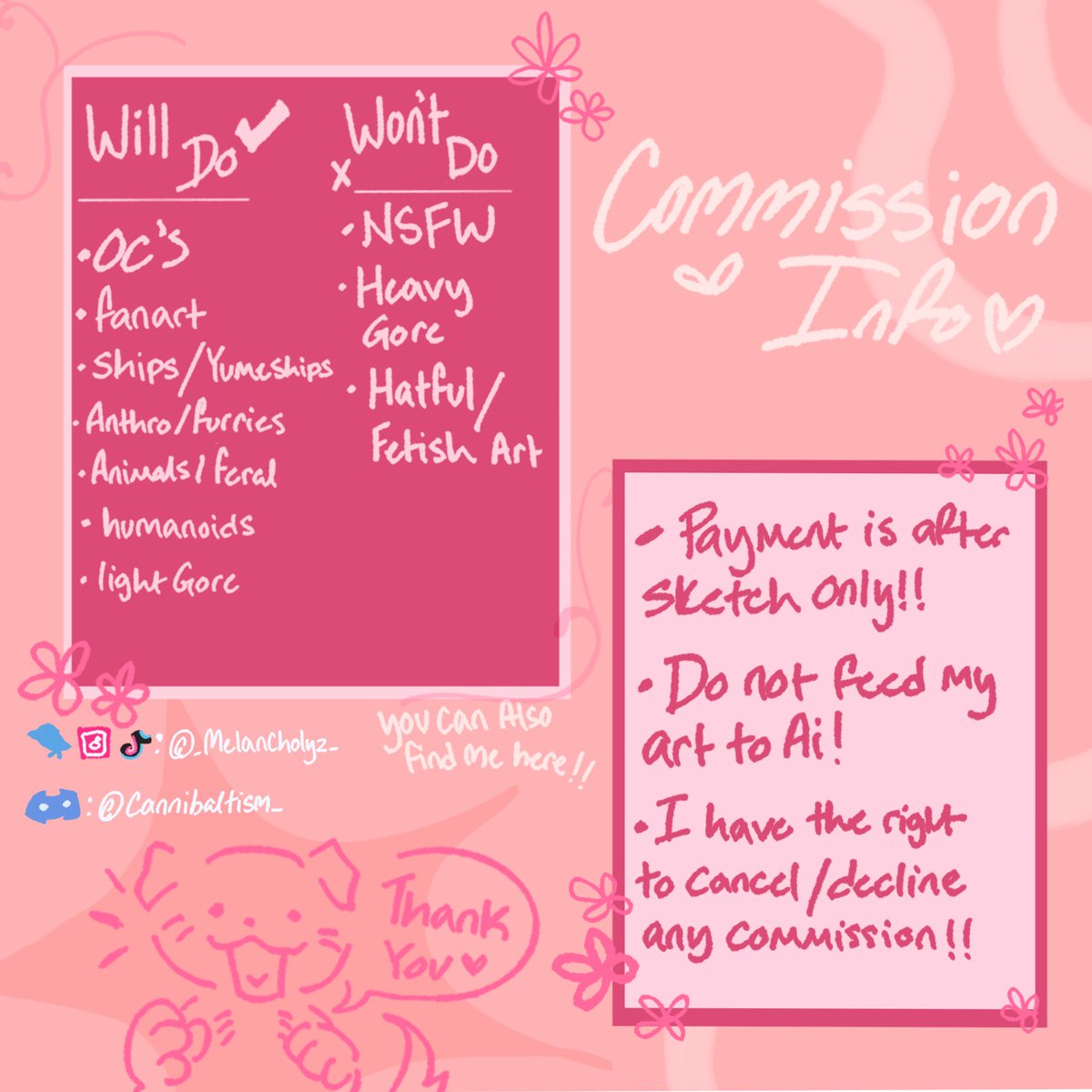 _Melancholyz_'s tweet photo. MY COMMISSIONS ARE OPEN!! ⭐️ DM ME IF INTERESTED!! 
I’d be happy to draw for anyone of you don’t be shy I don’t bite! ^_^

(I TAKE C4SH APP and P4YP4L ONLY!!) https://t.co/gq1Aakm93N