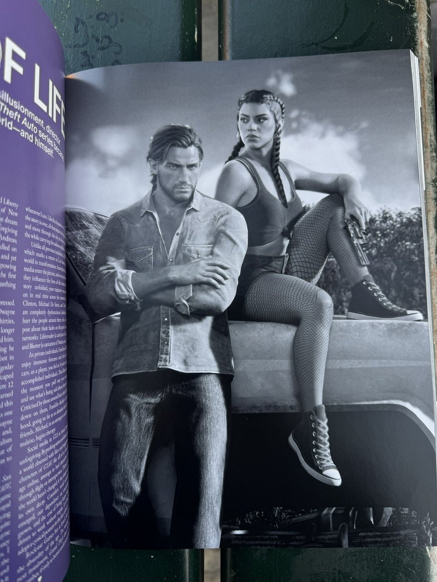 VictorNoirr's tweet photo. 🔴اسکرین شات جدید از GTA 66️⃣ در یکی از صفحه‌های LOVE Magazine https://t.co/lxbAwf9Lo2