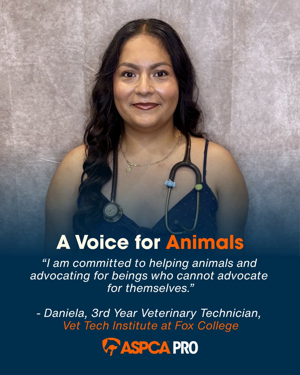 ASPCAPro's tweet photo. 🐾 The 2026 @ASPCA Scholars are continuing to explore the many paths within veterinary medicine. From shelter medicine to community-centered care, their interests are helping shape the futures they’re building in the field. 🎓 #VetMed https://t.co/Bc7ev7HQnn https://t.co/niXYr0vzkJ