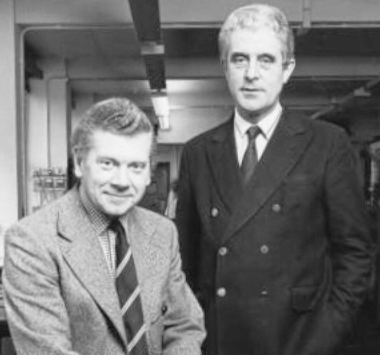 footballmemorys's tweet photo. BBC Commentators Bryon Butler and Peter Jones
#BBCFootball #Commentators #Radio https://t.co/1Rk30xWHA3