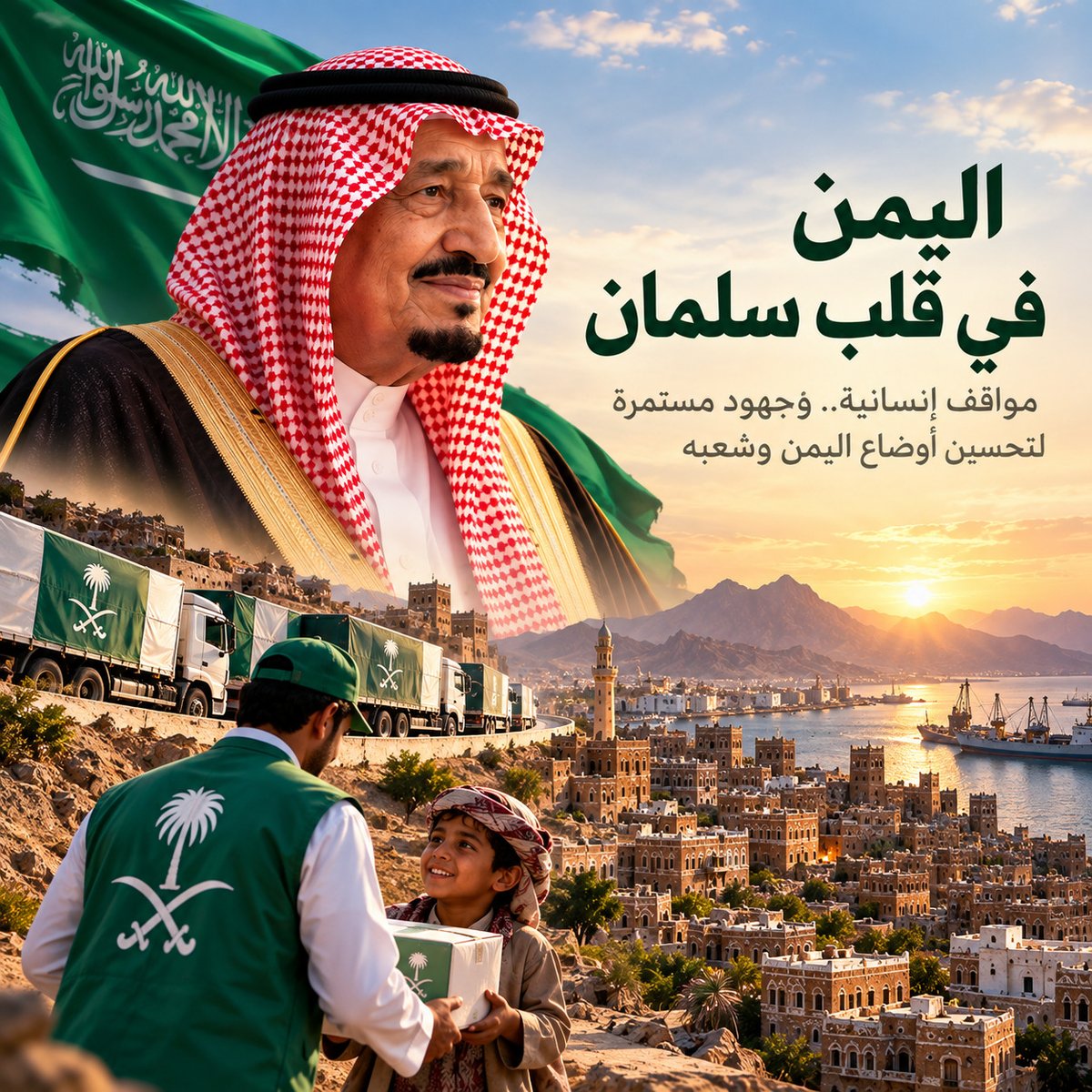 osamasonicx's tweet photo. أهل اليمن ما هم غرباء علينا وبين الشعبين أهل ونسب وجيرة وتاريخ طويل 

وهالمواقف تثبت إن الظروف مهما كانت صعبة تبقى الأخوة حاضرة 

والسعودية سند لأشقائها وقت الحاجة #اليمنيين_في_قلب_سلمان https://t.co/RY4ni0asgJ